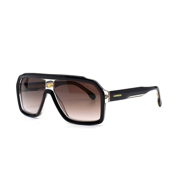 BRAND NEW CARRERA 1053/S BLACK BROWN GRADIENT AUTHENTIC SUNGLASSES - Picture 3 of 10